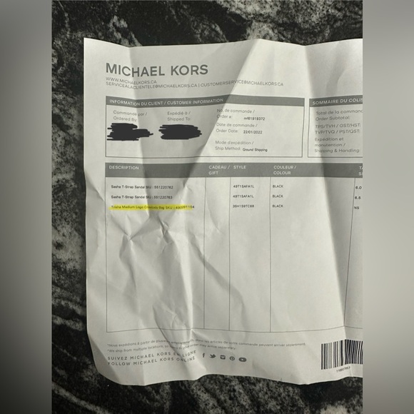 NEW Michael Kors Trisha M Signature Logo Canvas Crossbody Bag - Picture 2 of 7